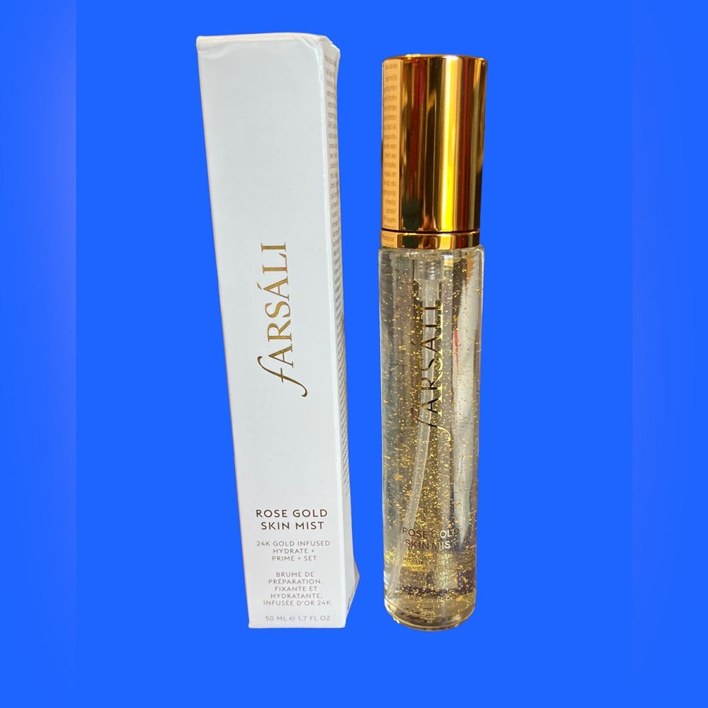 FARSÁLI Rose Gold Skin Mist 50ml 1.7 fl oz MSRP $39 New In Box